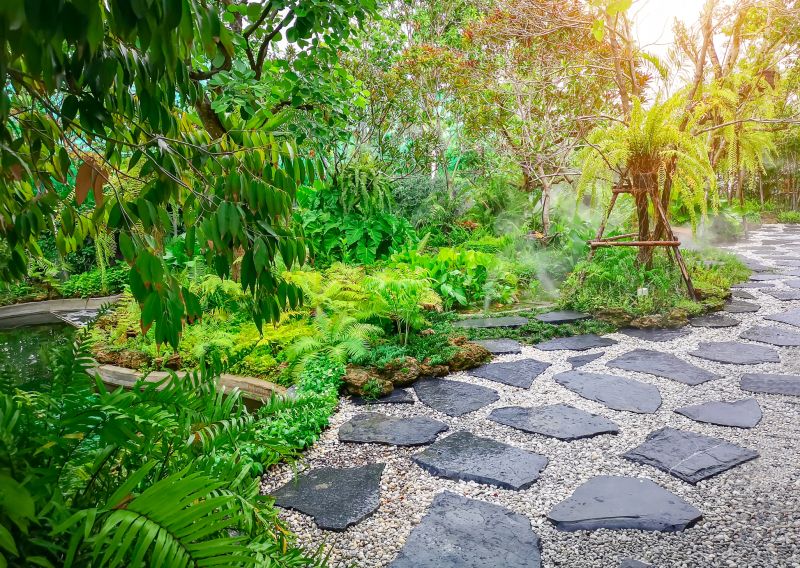 Stone Walkway Installation